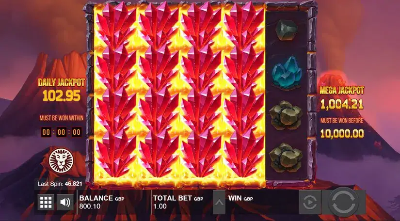 Mount Magmas (Jackpots) slot screenshot 3