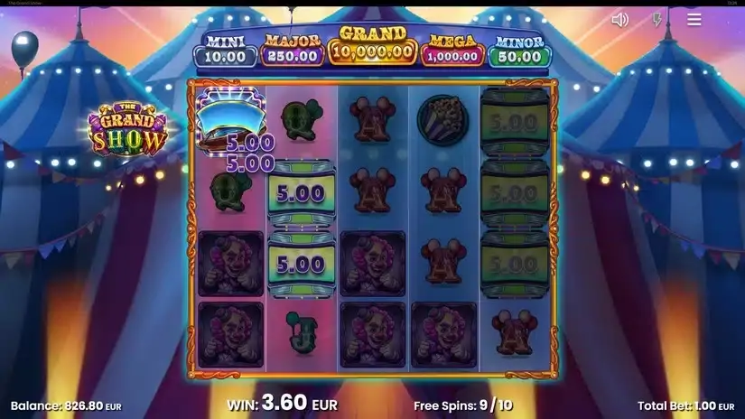 The Grand Show slot screenshot 