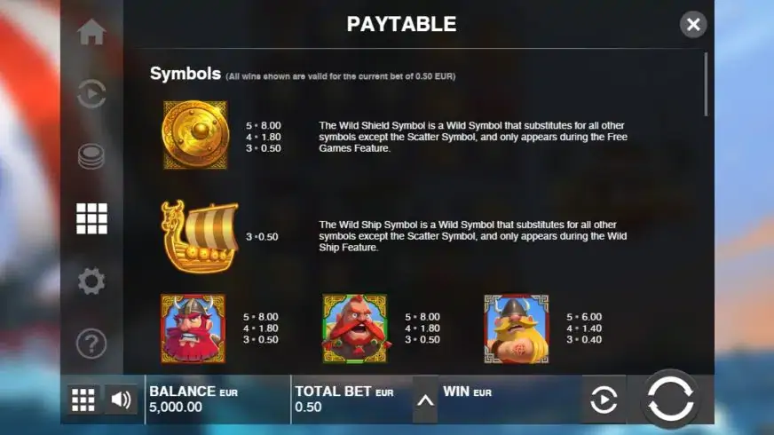 Viking Clash slot screenshot 2