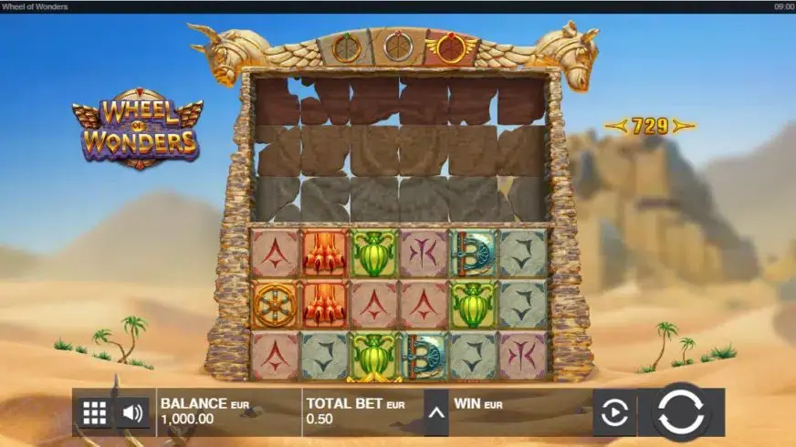 Wheel of Wonders slot screenshot 1