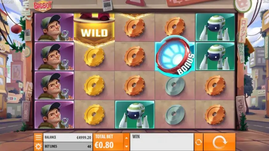 Big Bot Crew slot screenshot 1