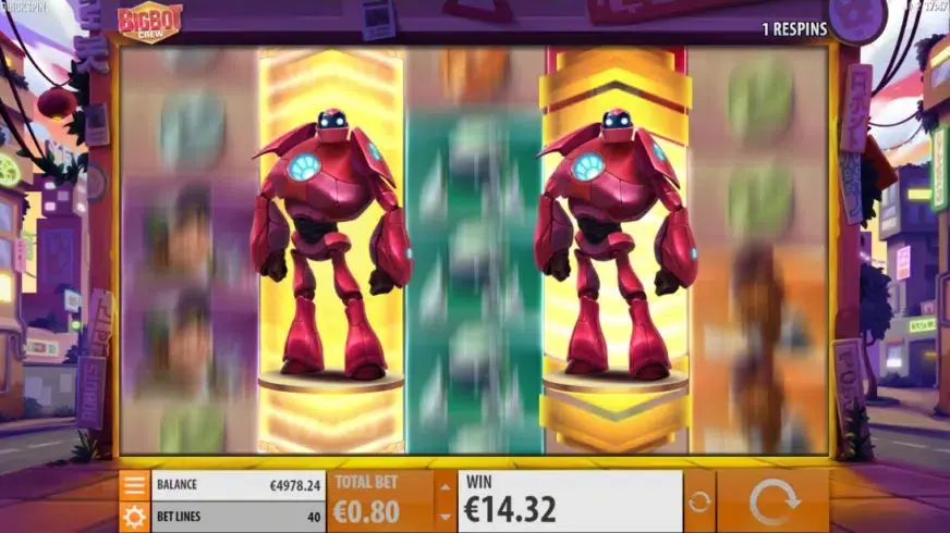 Big Bot Crew slot screenshot 2
