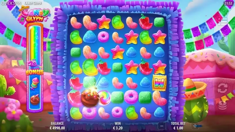 Candy Glyph slot screenshot 3