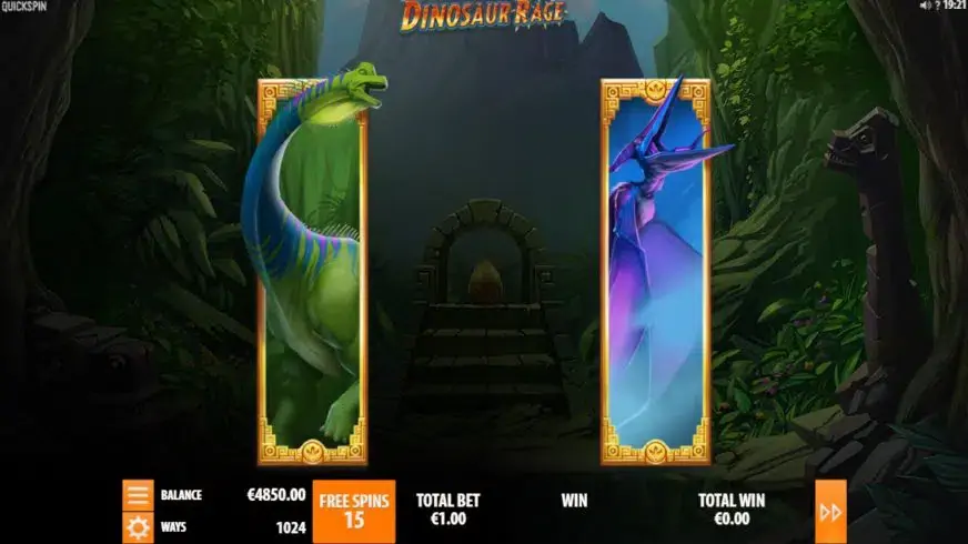 Dinosaur Rage slot screenshot 4
