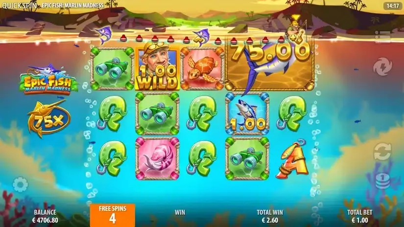 Epic Fish Marlin Madness slot screenshot
