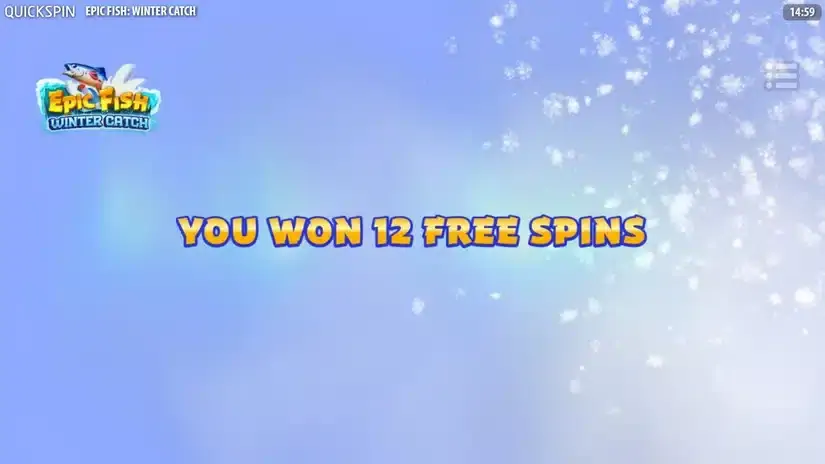 Epic Fish Winter Catch slot screenshot 2