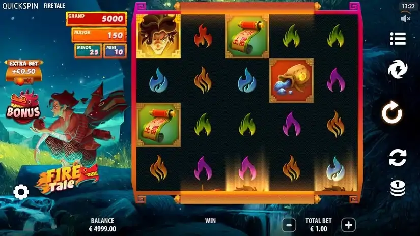 Fire Tale slot screenshot 