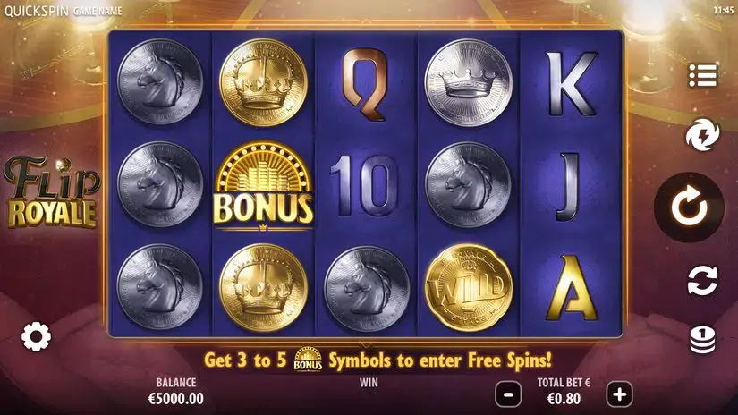 Flip Royale slot screenshot 4