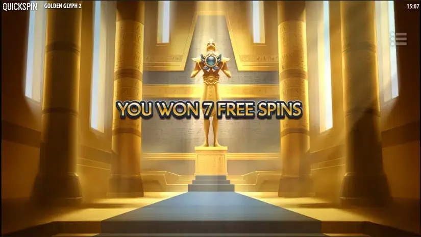 Golden Glyph 2 slot screenshot 3