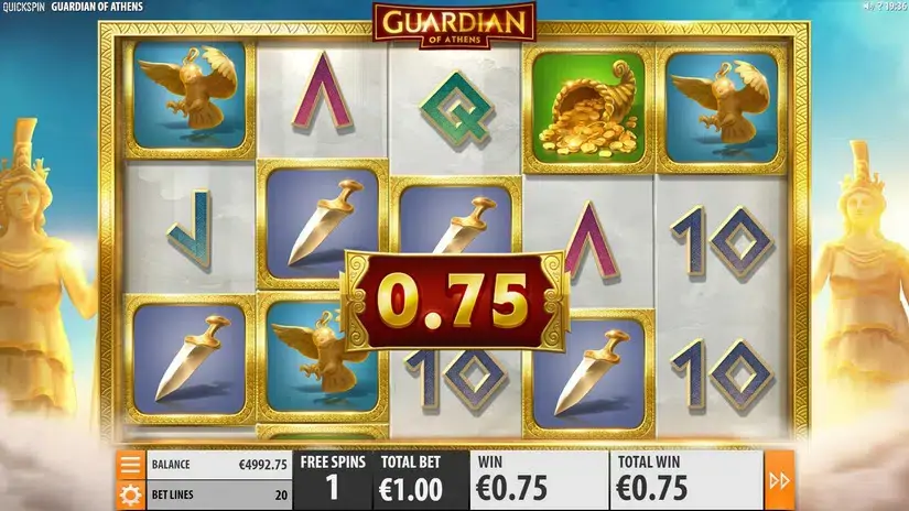 Guardian of Athens slot screenshot 5