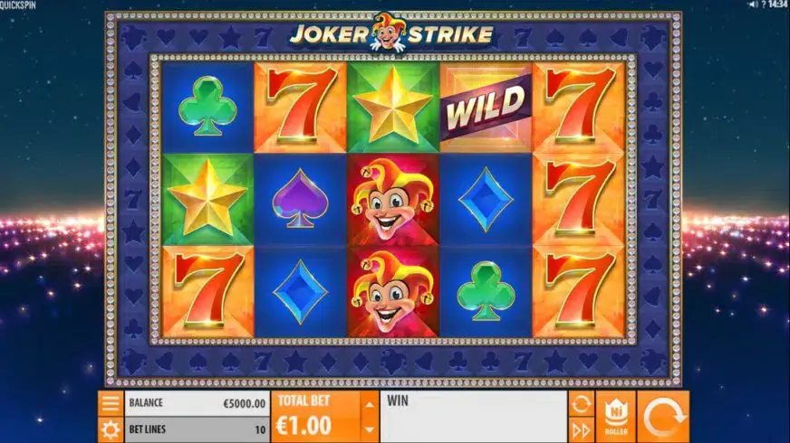 Joker Strike slot screenshot 1