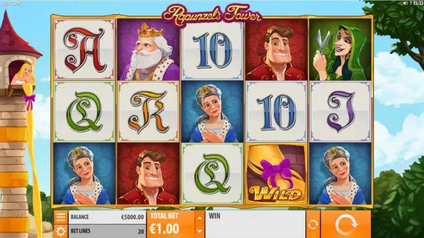 Rapunzel’s Tower slot screenshot 1