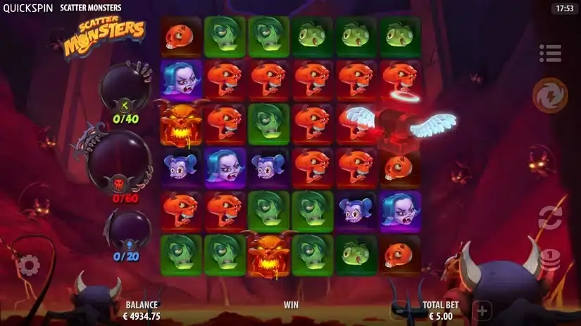 Scatter Monsters slot screenshot 4