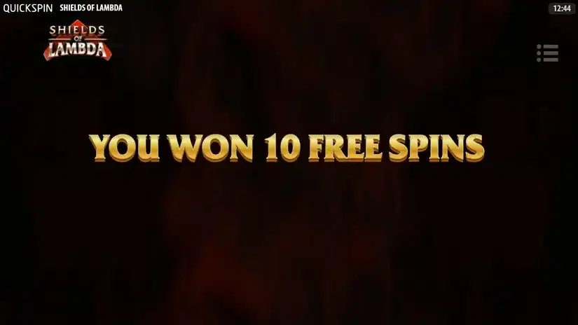 Shields of Lambda slot screenshot 4