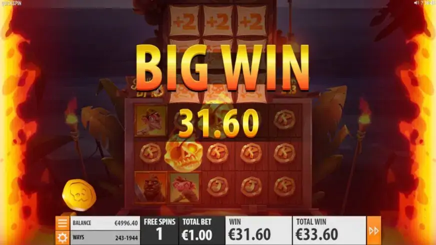 Skulls UP! slot screenshot 6