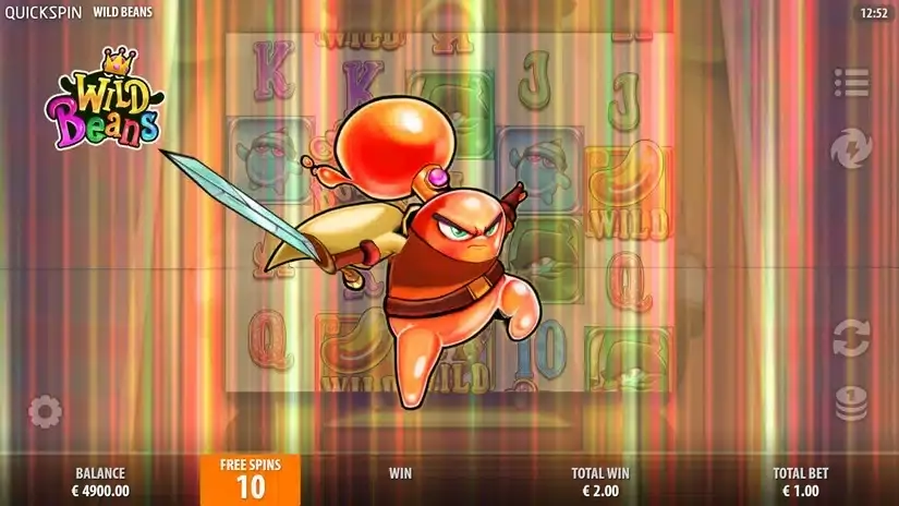 Wild Beans slot screenshot 2