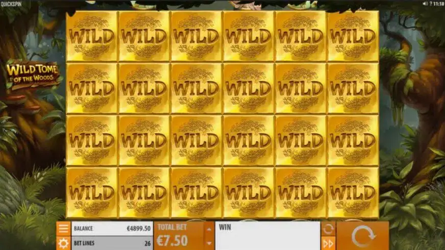 Wild Tome of the Woods slot screenshot 4