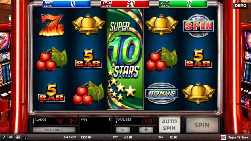Super 12 Stars slot screenshot 5