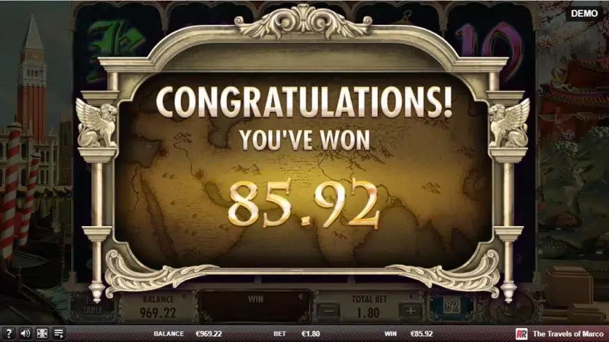 The Travels Of Marco slot screenshot 6