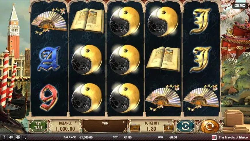The Travels Of Marco slot screenshot 1