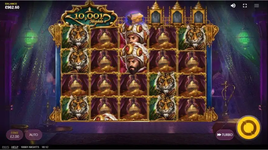 10,001 Nights slot screenshot 4
