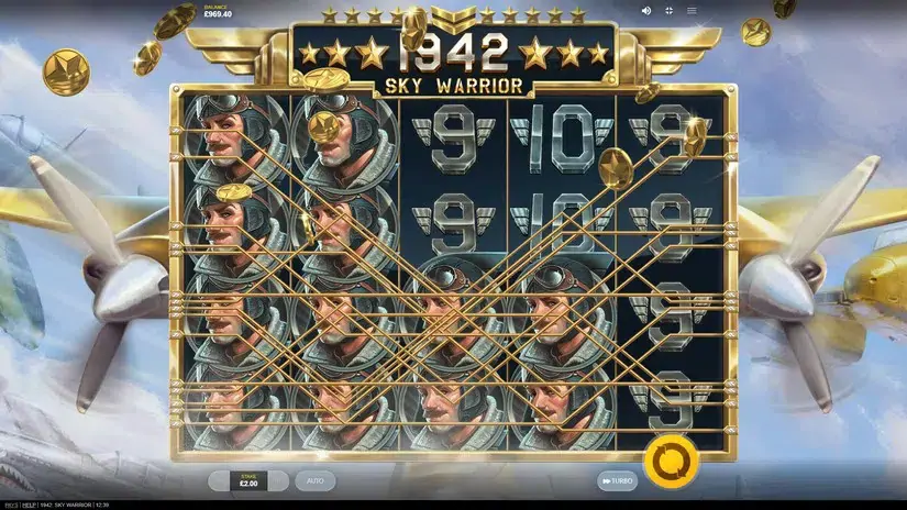 1942: Sky Warrior slot screenshot 4
