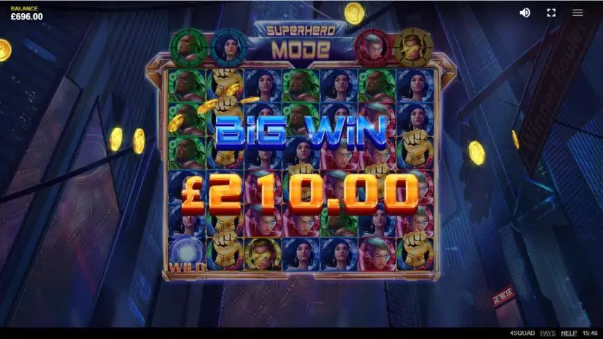 4Squad slot screenshot 6