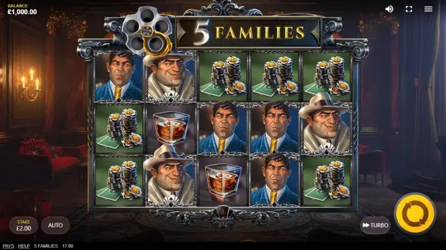 5 Families slot screenshot 1