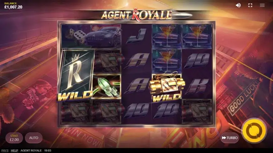 Agent Royale slot screenshot 2