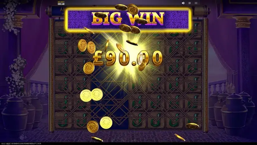 Ali Baba’s Luck Power Reels slot screenshot 4