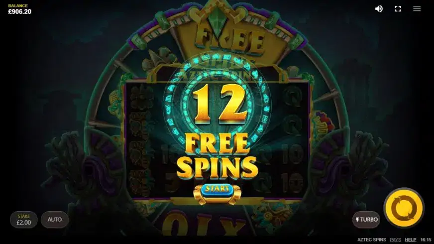 Aztec Spins slot screenshot 4