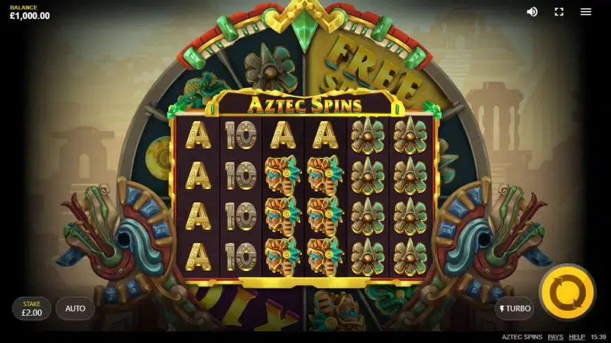 Aztec Spins slot screenshot 