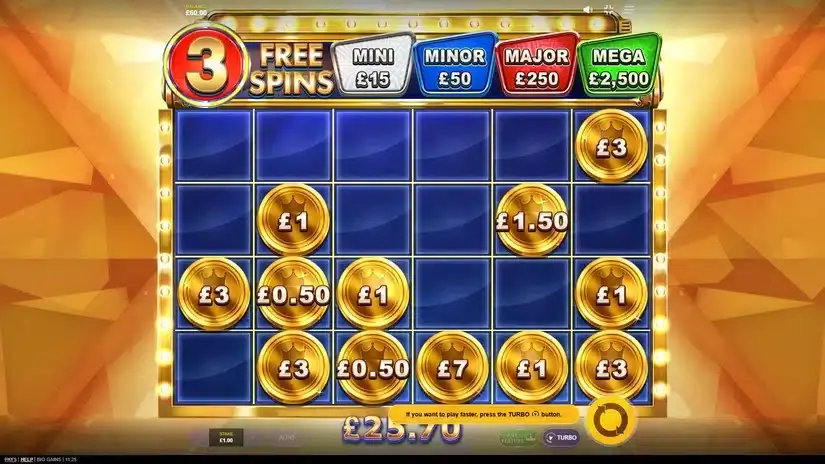 Big Gains slot screenshot 4