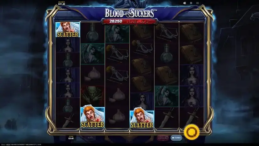 Blood Suckers Megaways slot screenshot 3