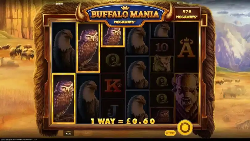 Buffalo Mania MegaWays slot screenshot 2