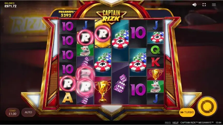 Captain Rizk Megaways slot screenshot 2