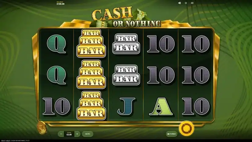 Cash Or Nothing slot screenshot 