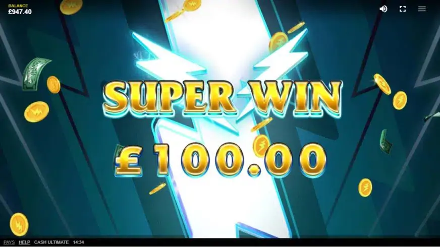 Cash Ultimate slot screenshot