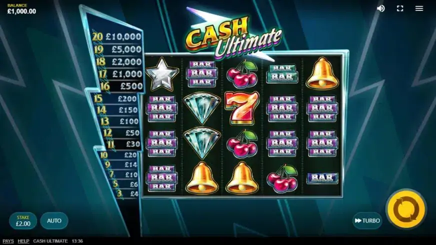 Cash Ultimate slot screenshot