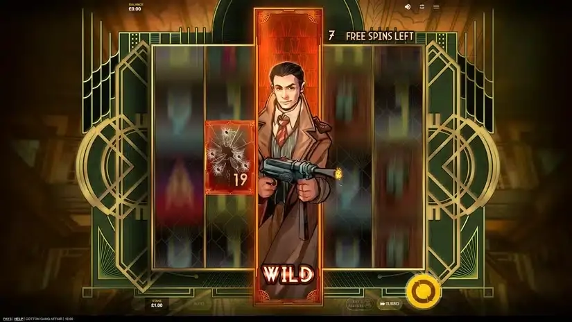 Cotton Gang Affair slot screenshot 4