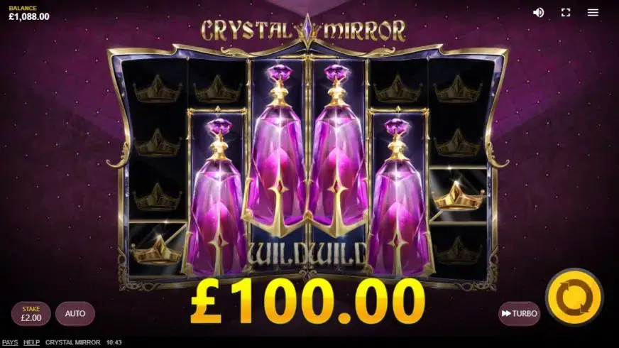 Crystal Mirror slot screenshot 2