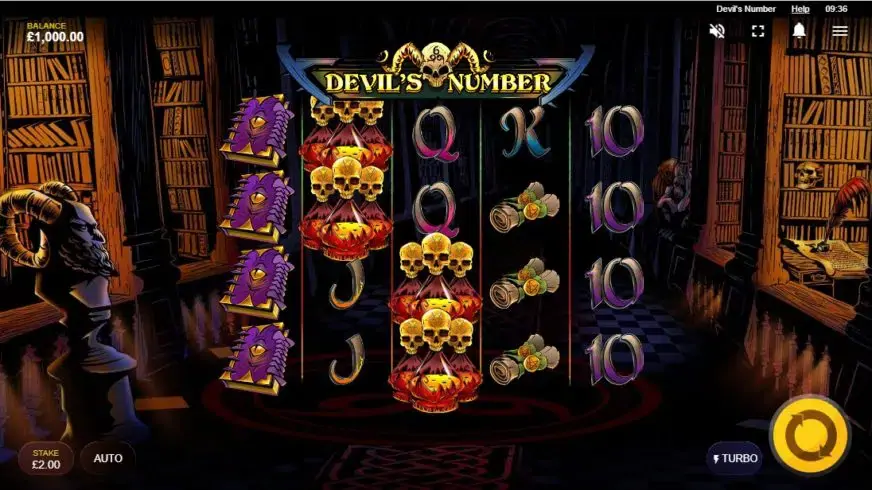 Devil’s Number slot screenshot 