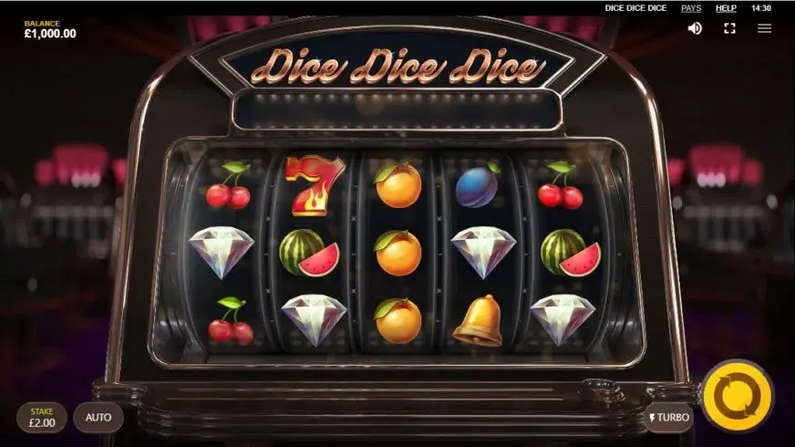 Dice Dice Dice slot screenshot 1
