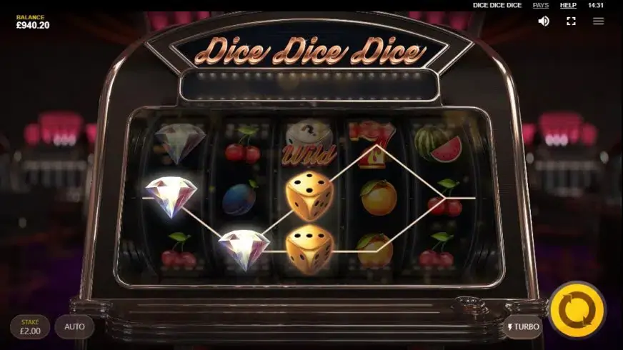 Dice Dice Dice slot screenshot 3