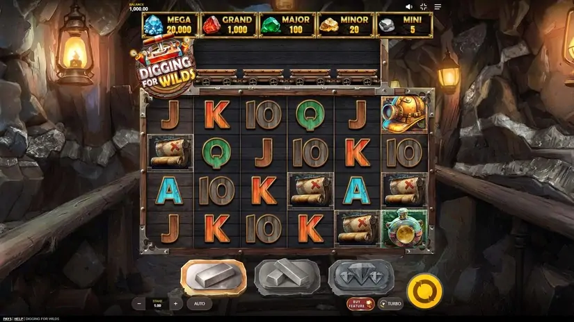 Digging for Wilds slot screenshot 1
