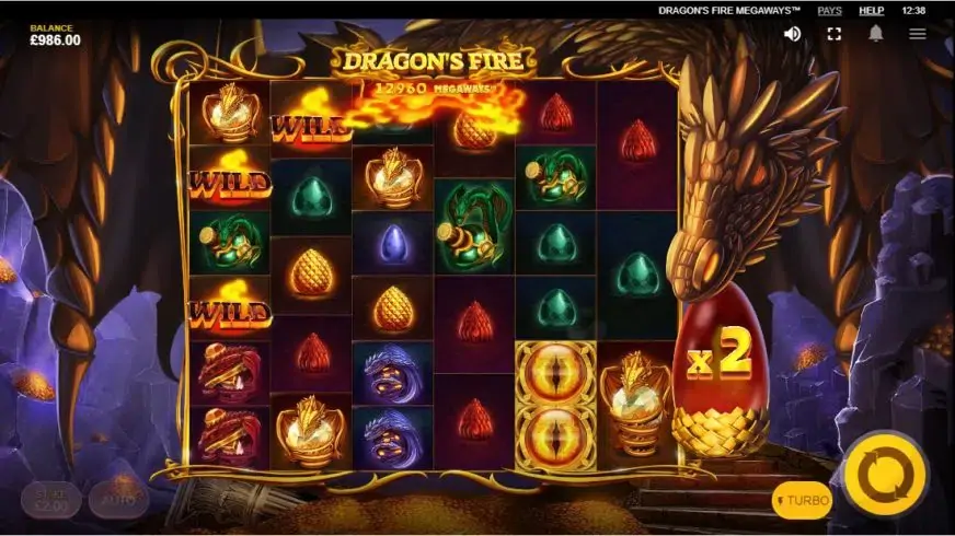 Dragon’s Fire MegaWays slot screenshot 4