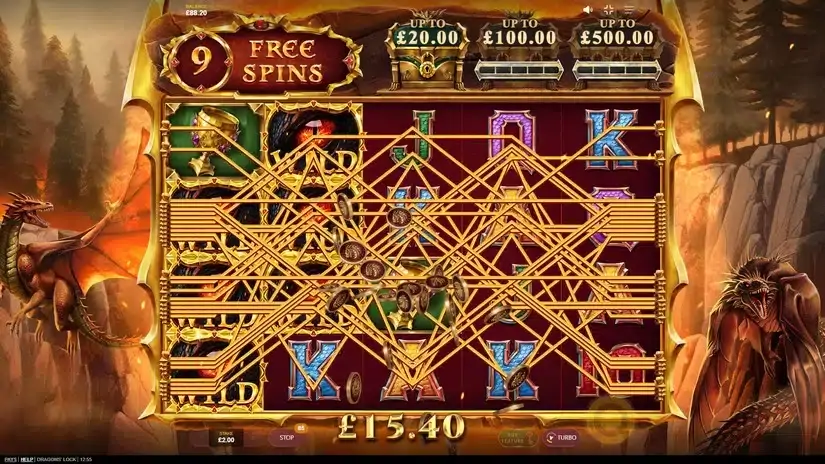 Dragons’ Lock slot screenshot 5