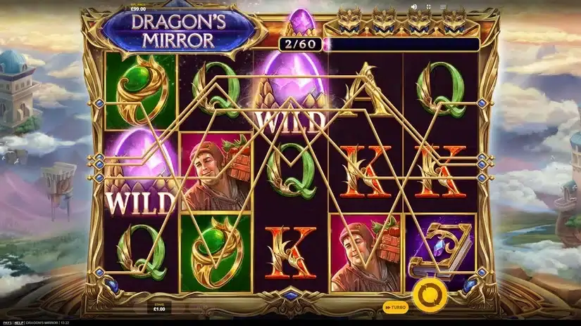 Dragon’s Mirror slot screenshot 2