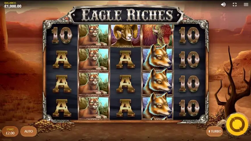 Eagle Riches slot screenshot 1