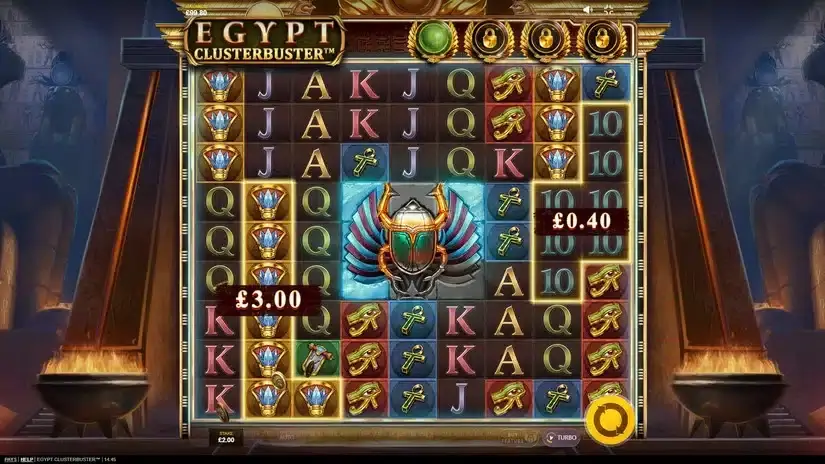 Egypt Clusterbuster slot screenshot 5